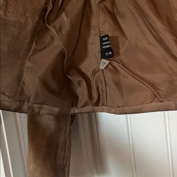 Vintage WinLit Suede Leather Jacket - Picture 10 of 13